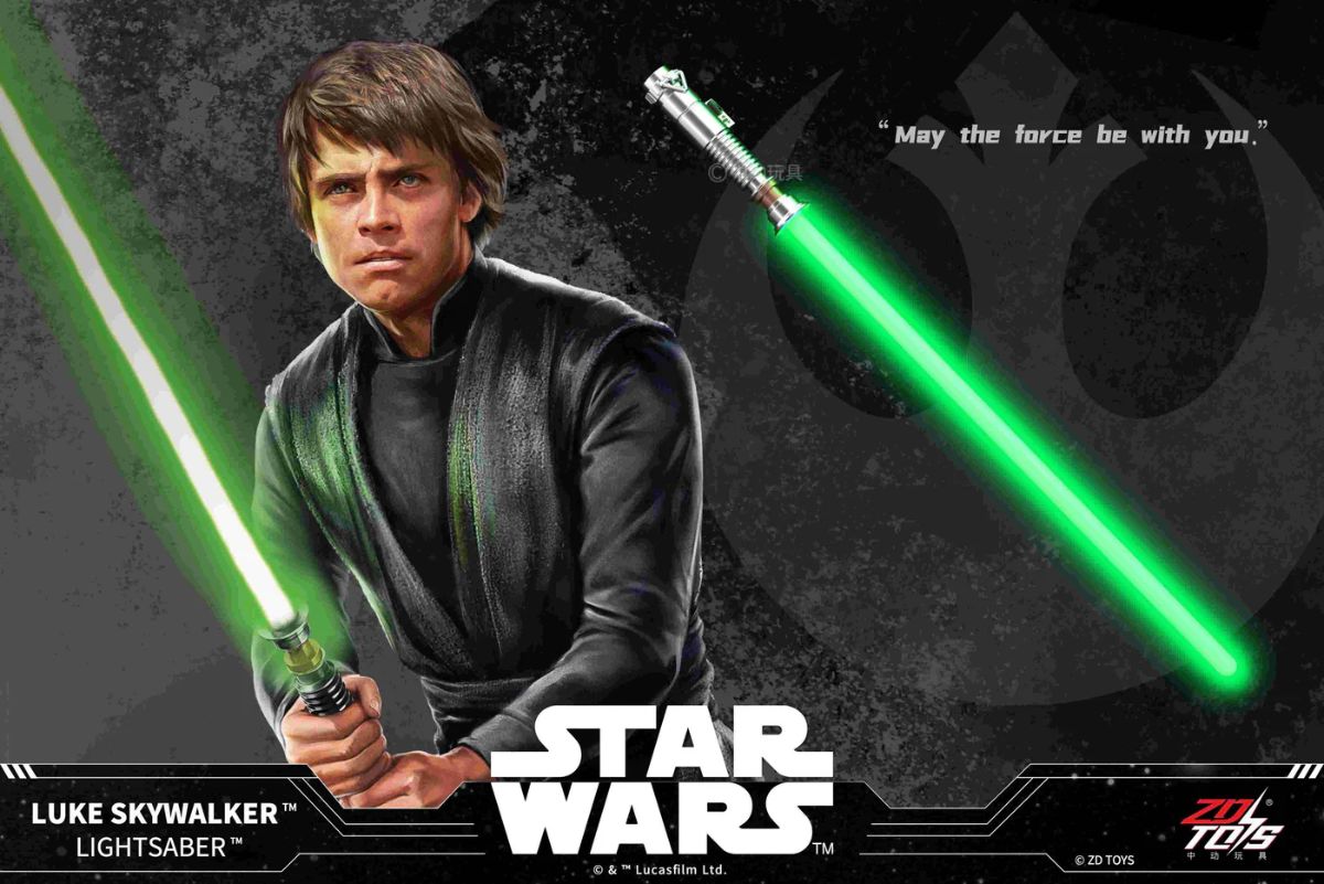 Star Wars Luke Skywalker Light Saber By Zd Toys