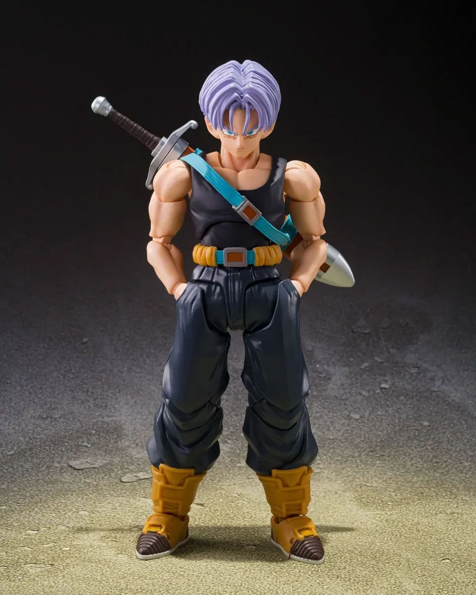 Dragon Ball Z S.H.Figuarts Trunks (Z-Fighters Group Base Ver. B) Action Figure (With Bonus)